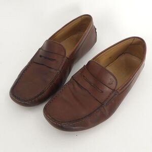 Tod's Gommino Moccasin‎ Driving Shoes Loafers Brown Leather Men's 7.5